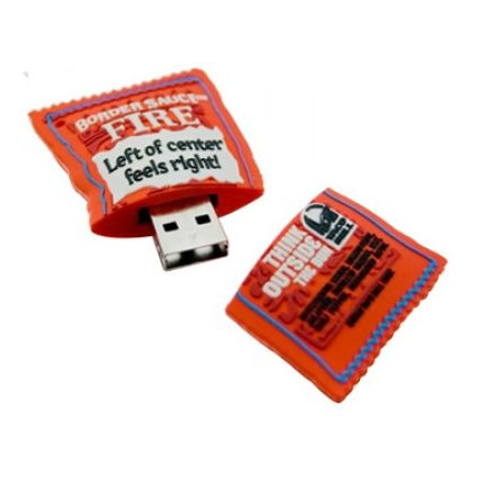 Custom made saus USB stick - Topgiving